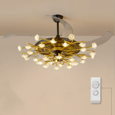 Invisible Fan Chandelier Suitable For Simple Living Room
