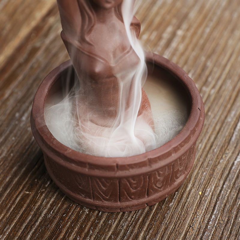 Cigarette Backflow Incense Burner Decoration