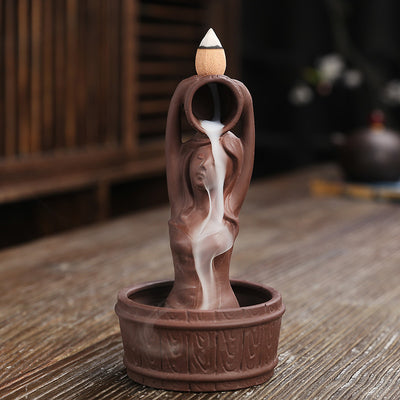 Cigarette Backflow Incense Burner Decoration