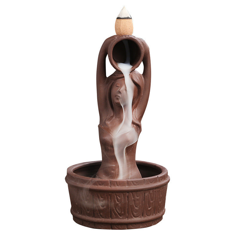 Cigarette Backflow Incense Burner Decoration