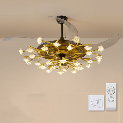 Invisible Fan Chandelier Suitable For Simple Living Room