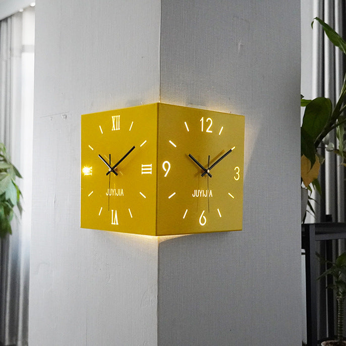 Double-sided Bedroom Wall Clock