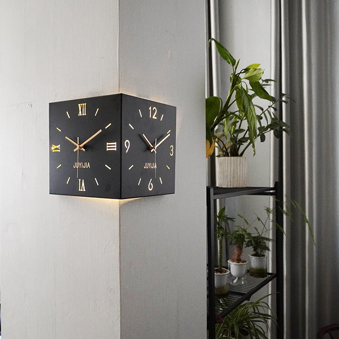 Double-sided Bedroom Wall Clock