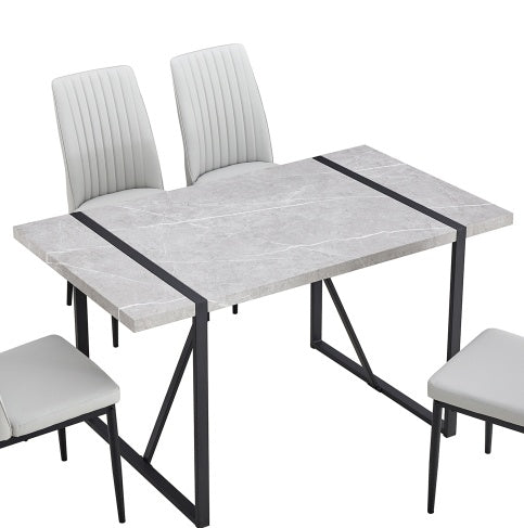 Rectangular Dinner Table For Dining Room.