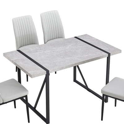 Rectangular Dinner Table For Dining Room.