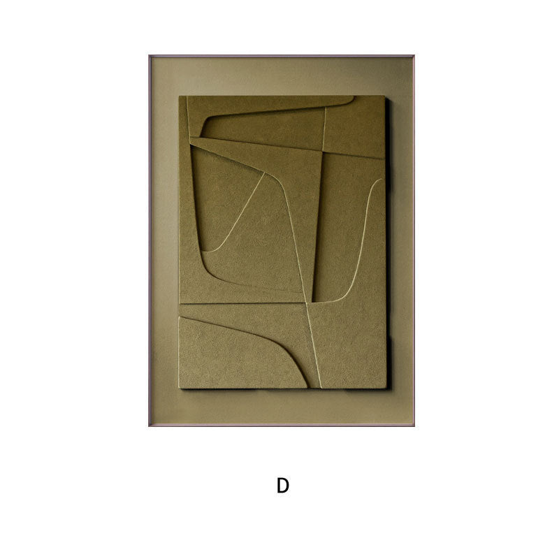Silent Geometric Hanging Painting