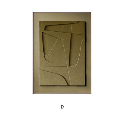 Silent Geometric Hanging Painting