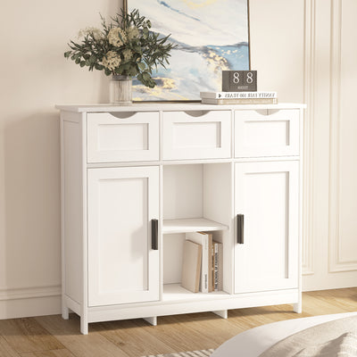 White Furniture Home Decor Shelves