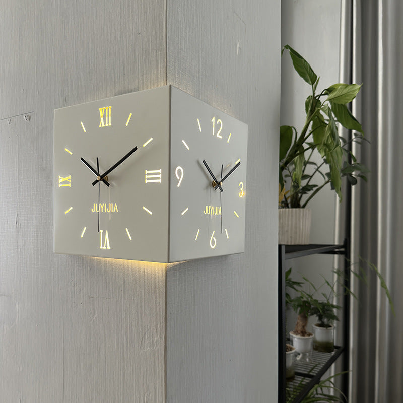 Double-sided Bedroom Wall Clock