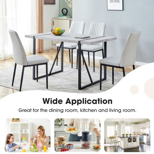 Rectangular Dinner Table For Dining Room.
