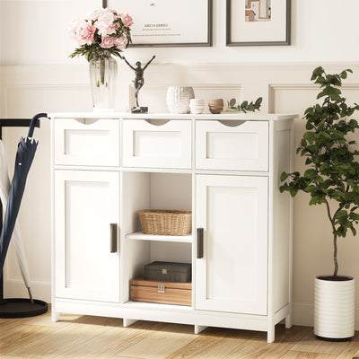 White Furniture Home Decor Shelves