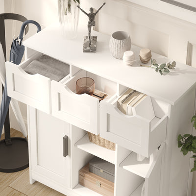 White Furniture Home Decor Shelves