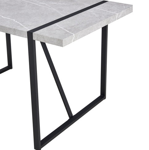 Rectangular Dinner Table For Dining Room.