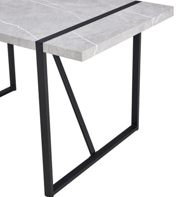 Rectangular Dinner Table For Dining Room.